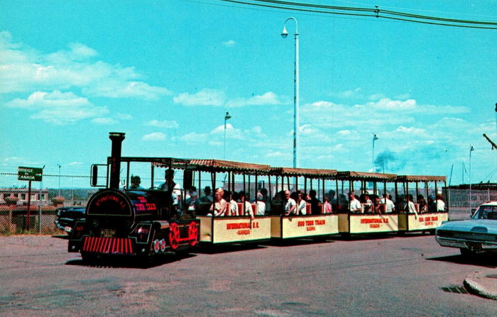 Soo Train Tours - Old Postcard